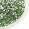 1440pcs Flat Back Crystal Rhinestones Round Gems for Nail Art and Craft Glue Fix,Light Green,SS20,4.6-4.8mm